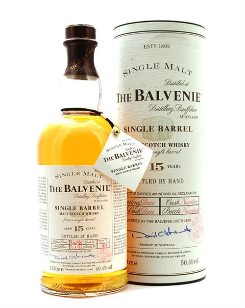 Balvenie 15 years old Single Barrel 1981/1998 Cask No 777 Single Malt Scotch Whisky 100 cl 50,4%
