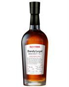 Barely Legal Adventurous Spirit Nyborg Distilery Organic Single Malt Danish Whisky 53,8%.
