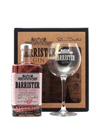 Barrister Pink Gin Strawberry Small Batch 70 cl 40%