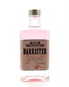 Barrister Pink Strawberry Small Batch Gin 25 cl 40%