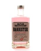 Barrister Pink Strawberry Small Batch Gin 70 cl 40%