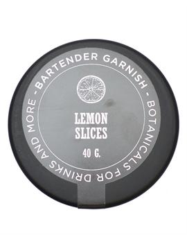 Bartender Garnish dried lemon slices 40g.