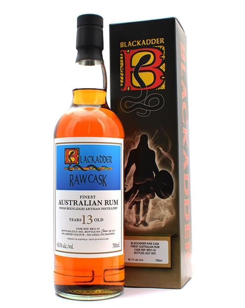 Beenleigh Artisan 2007/2021 Blackadder Raw Cask 13 years old Finest Australian Rum 70 cl 65.1%