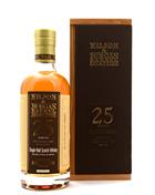 Ben Nevis 1996/2021 Wilson & Morgan 25 Years Highland Single Malt Whisky 52.1%.