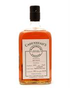 Ben Nevis 2012 Cadenhead's 9 Year Warehouse Tasting Single Malt Highland Whisky 56.7%.