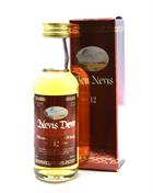 Ben Nevis Miniature Dew De Luxe 12 years Blended Scotch Whisky 5 cl 40%