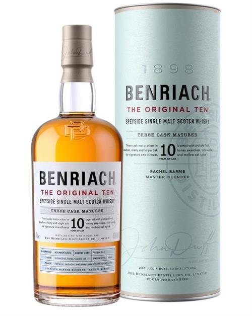 BenRiach The Original Ten 10 years Single Speyside Malt Whisky 70 cl 43%