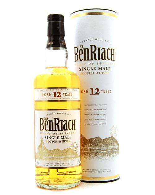 BenRiach 12 years Heart Of Speyside Single Malt Scotch Whisky 40%