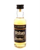BenRiach Miniature 10 years old Curiositas Single Peated Malt Scotch Whisky 5 cl 46%