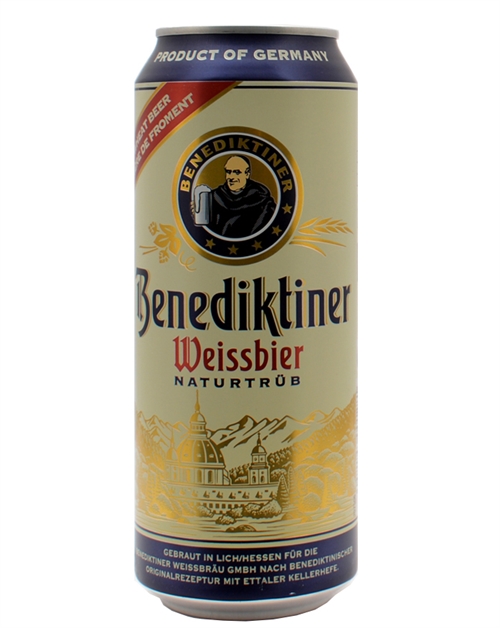 Benediktiner Weissbier Naturtrüb German Wheat Beer 50 cl 5,4%