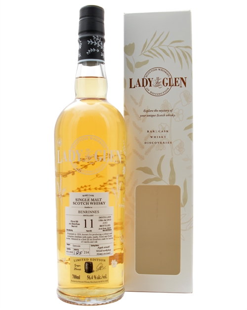 Benrinnes 2013/2025 Lady of the Glen 11 Years Old Single Speyside Malt Scotch Whisky 70 cl 56,4%