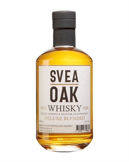 Bergslagens SveaOak Deluxe Blended Swedish Whisky 50 cl 41