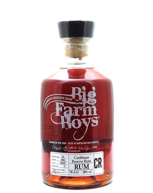 Big Farm Boys TGIF Reserve Carribean Dominican Republic Rum 70 cl 38%