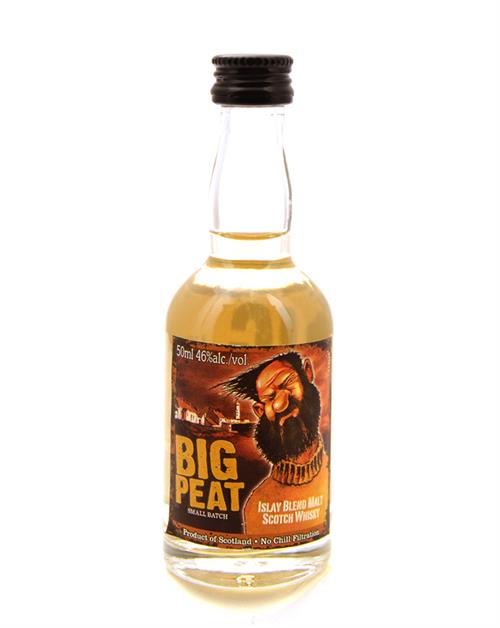Big Peat Miniature Douglas Laing Blended Islay Malt Whisky 5 cl 46