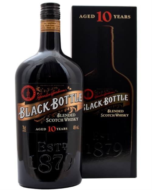 Black Bottle 10 Years Old CVH Blended Scotch Whisky 40%