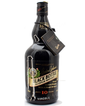 Black Bottle 10 year old Old Version with vintage label