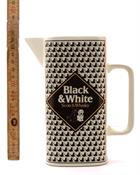 Black & White Whisky Jug 10 Water Jug Waterjug