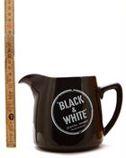 Black & White Whisky Jug 4 Water Jug Waterjug