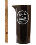 Black & White Whisky Jug 7 Water Jug Waterjug