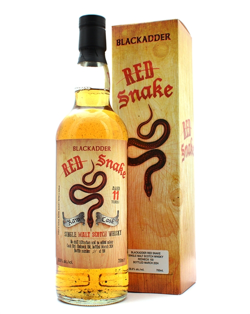 Blackadder 2024 Red Snake Raw Cask 11 years old Redneck 150 Single Malt Scotch Whisky 70 cl 58.6%