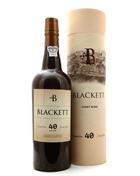 Blackett 40 years old Tawny Port Port Wine Portugal 20%