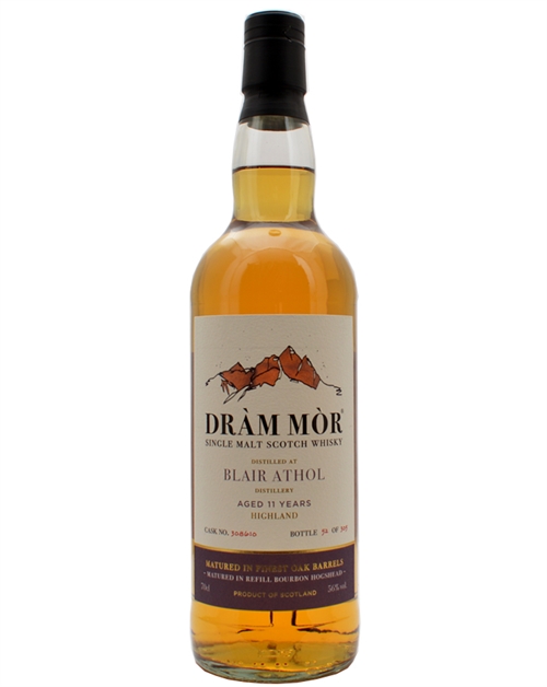 Blair Athol 11 Years Old Dram Mor Highland Single Malt Scotch Whisky 70 cl 56%