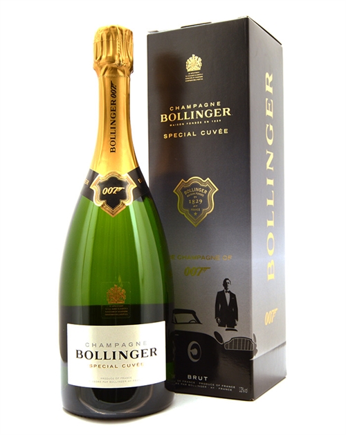 Bollinger Special Cuvee Brut 007 James Bond Champagne 75 cl 12% 12%.