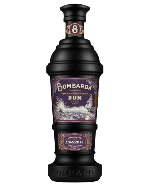 Bombarda Falconet Dark 8 years old Blended Dark Caribbean Rum 70 cl 43%
