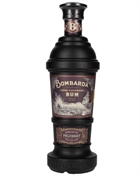 Bombarda Falconet Dark 8 years old Black Bottle WITH BLACK STAND Blended Dark Caribbean Rum 70 cl 43%