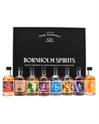 Bornholm Spirits Miniature Giftbox No 3 Danish Organic Aquavit 8x5 cl 25-40%