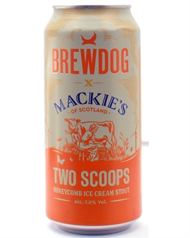 BrewDog x Mackie’s Two Scoops Stout 440 ml 7%