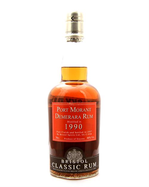 Bristol Classic 1990/2007 Old Version Port Morant 17 years old Guyana Rum 70 cl 46%