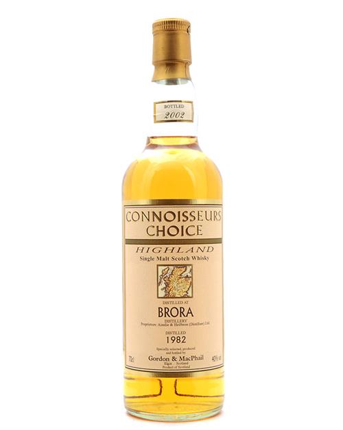 Brora 1982/2002 Connoisseurs Choice 20 years Single Highland Malt Scotch Whisky 70 cl 40%