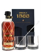 Brugal 1888 Giftbox w. 2 glass The Dominican Republic Rum 70 cl 40%