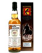 Bruichladdich Loch Indaal 2007 Lochindaal 10 years old Blackadder Raw Cask Single Islay Malt Whisky 70 cl 63,3%