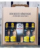 Bruni Collins Gin Gift box of 4 tonic waters Gin Spain 70 cl 39%