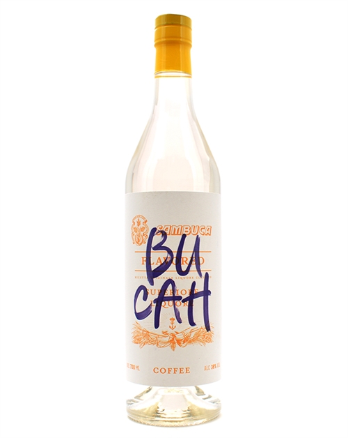 Bucah Coffee Flavored Italian Sambuca Liqueur 70 cl 38%