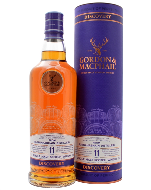 Bunnahabhain 11 Years Old Gordon & MacPhail The Discovery Range Single Malt Scotch Whisky 43%