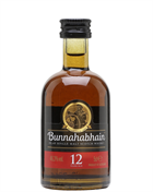 Bunnahabhain 12 år Miniature / miniflaske Single Islay Malt Whisky 46,3%