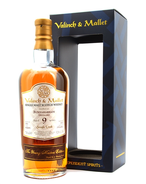 Bunnahabhain 2013/2022 Valinch & Mallet 9 years Islay Single Malt Scotch Whisky 70 cl 52,8% 52,8%.