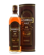 Bushmills 16 years old Triple Distilled Old Version Single Malt Irish Whiskey 70 cl 40%