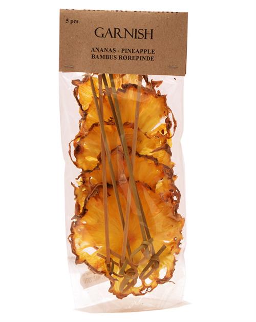 ByBillund Garnish dried pineapple 5 pcs. incl. stirrers