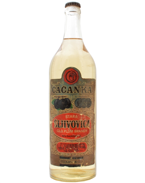 Cacanka Sljivovica Plum Brandy 70 cl 40% Vintage Bottle #4