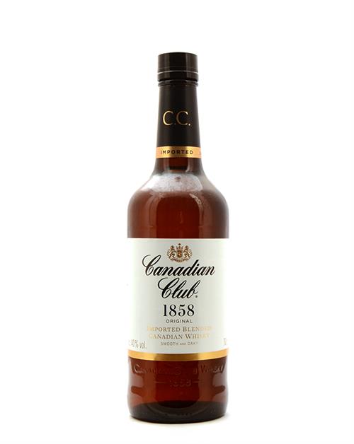 Canadian Club 1858 Original Imported Blended Canadian Whiskey 40% Canadian Club 1858
