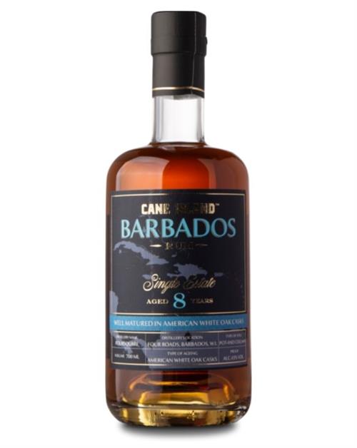 Cane Island 8 years old Single Estate Barbados Rum 70 cl 43%