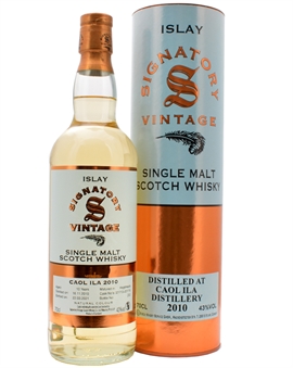 Caol Ila 2010/2021 Signatory 10 year old Islay Single Malt Scotch Whisky 43%