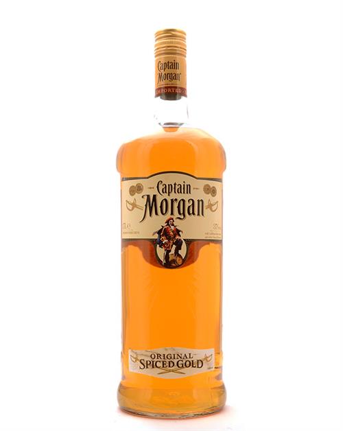 Captain Morgan WHITE LABEL Original Spiced Gold Jamaica Rum 150 cl 35% 35%
