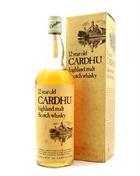 Cardhu 12 years Tall Bottle Old Version Highland Malt Scotch Whisky 43%.