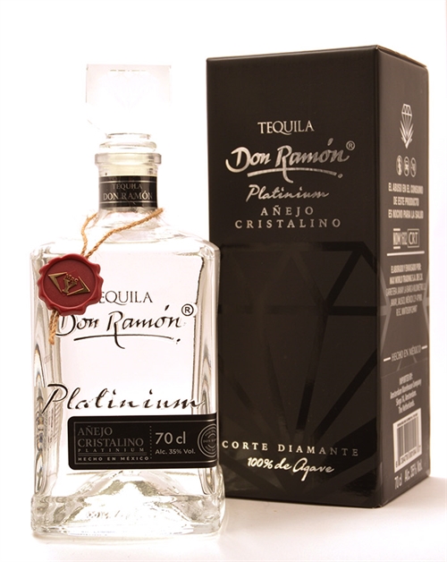 Casa Don Ramon Platinium Anejo Cristalino Tequila 70 cl 35% 35%