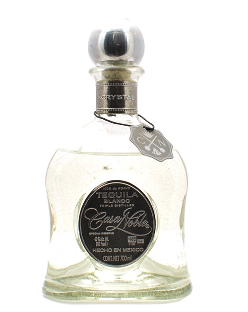 Casa Noble Blanco Crystal 100% Agave Mexican Tequila 70 cl 40%